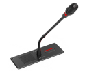 Flush discussion device short mic